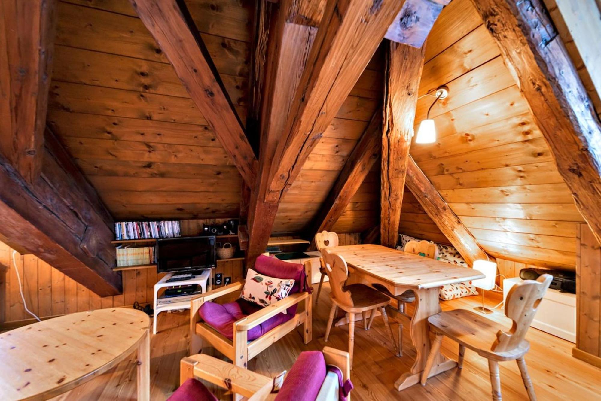 Chesa La Cuntainta - Sils Maria Apartman Kültér fotó