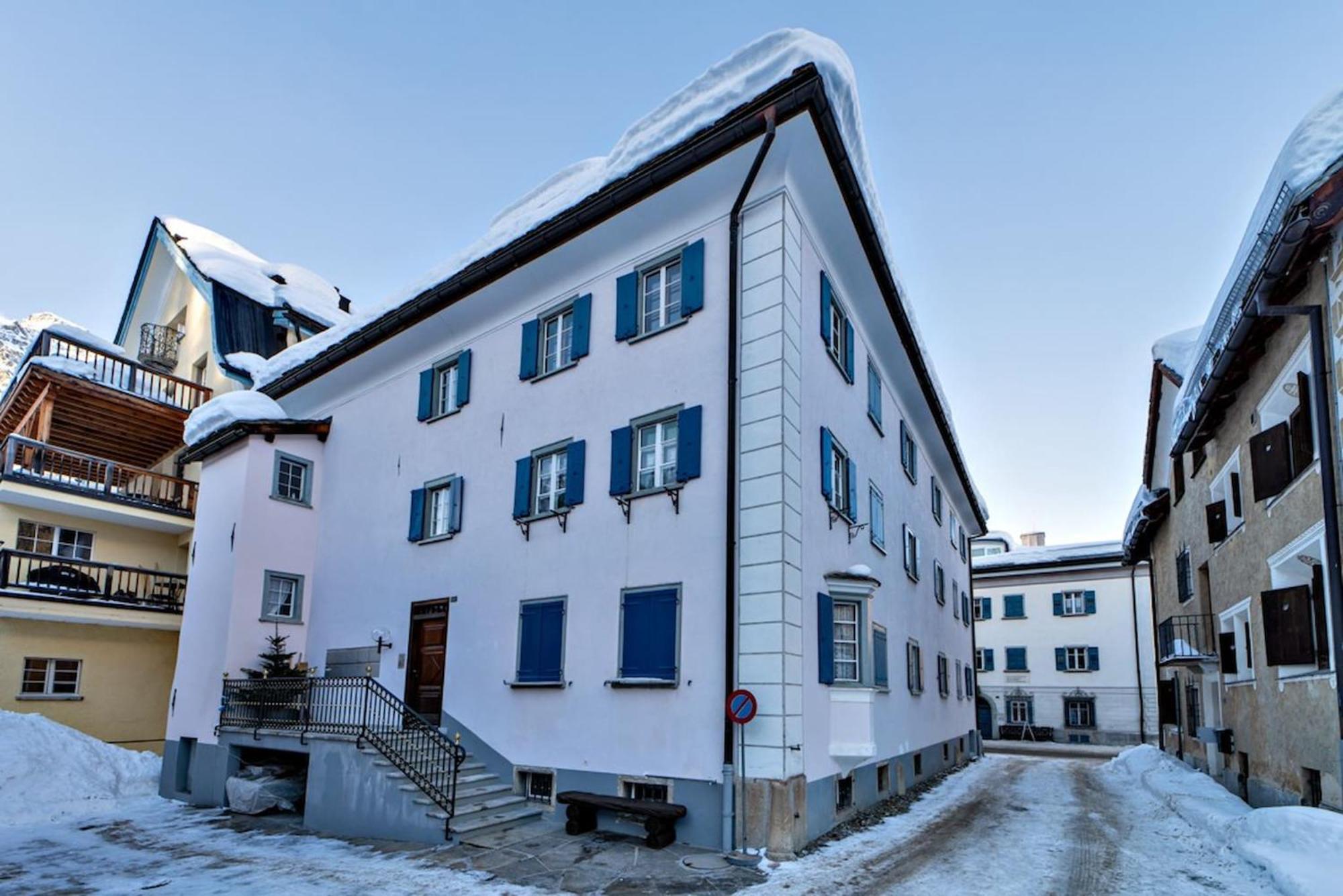 Chesa La Cuntainta - Sils Maria Apartman Kültér fotó